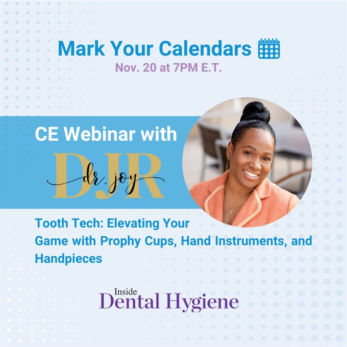 Webinar Tooth Tech Elevating Your Game with Prophy Cups, Hand