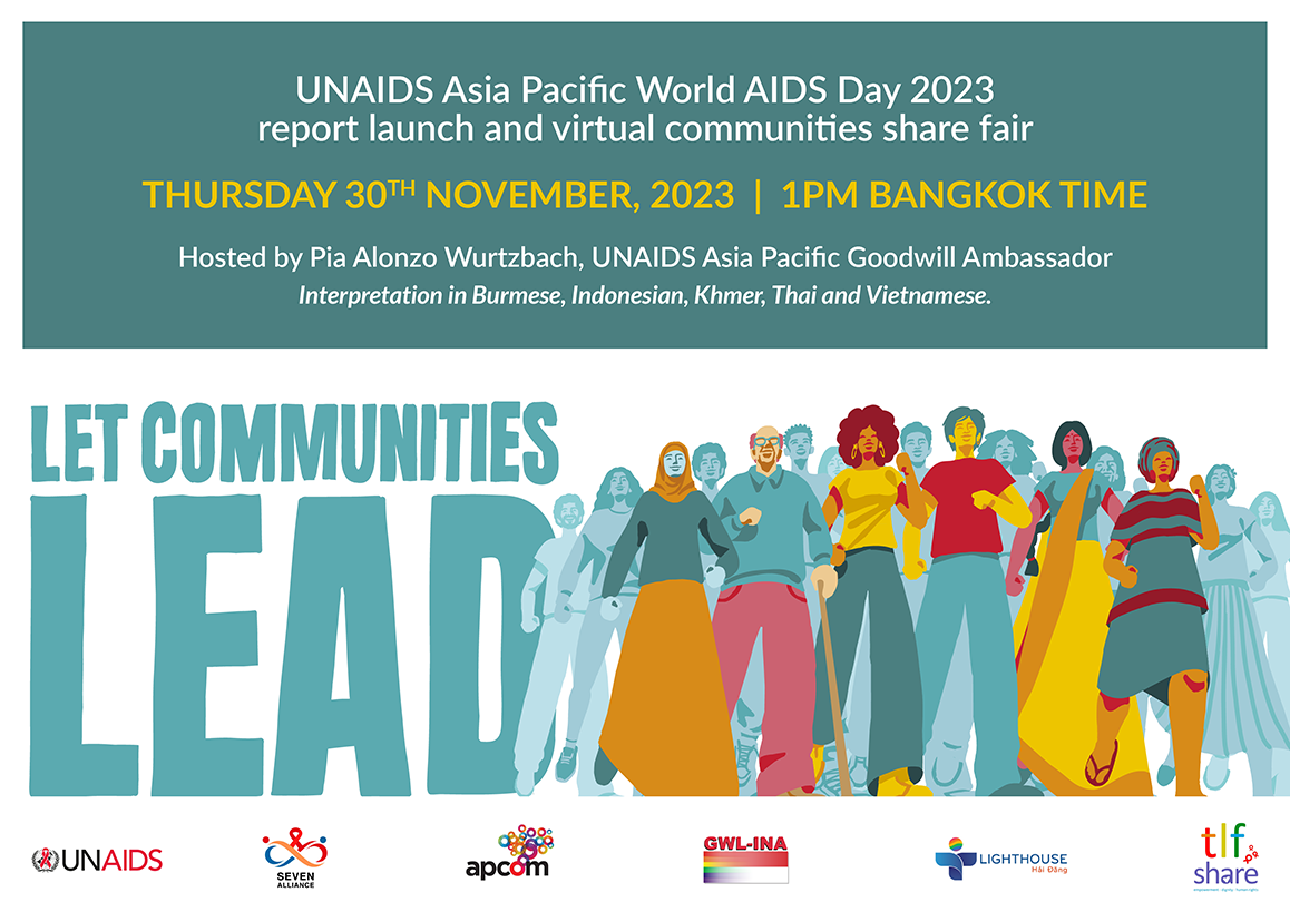 Webinar UNAIDS Asia Pacific World AIDS Day 2023 report launch and